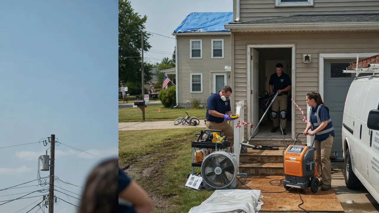 Water Damage Repair in Summit Hill, PA near me